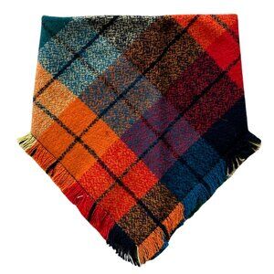 Autumn Rainbow Dog Bandana |  Lets Get Cozy Snap On Pet Cat Accessory | Size XS